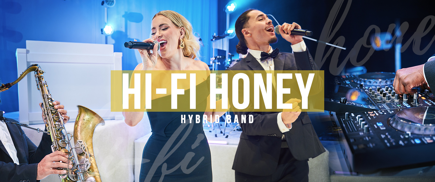 Hi-Fi Honey performing.